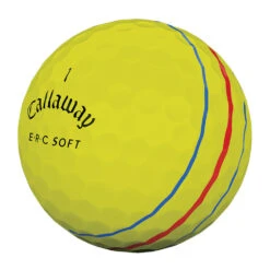 Callaway Erc 19 Triple Track Soft Yellow Golf Balls -Golf Sales Store 10008 2
