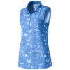PUMA Golf Puma Flower Womens Sleeveless Golf Polo -Golf Sales Store 10482 01ULTRAMARINE
