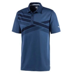 PUMA Golf Puma ALTERKNIT Texture Mens Golf Polo