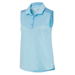 PUMA Golf Puma Verticals Sleeveless Womens Golf Polo