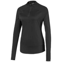 PUMA Golf Puma Mesh Womens Long Sleeve Golf 1/4 Zip