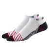 FootJoy TechSof Tour Flag Roll Tab Mens Golf Socks 2 FootJoy TechSof Tour Flag Roll Tab Mens Golf Socks -Golf Sales Store 11643