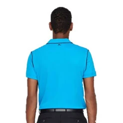 J.Lindeberg J. Lindeberg Tomi Regular Fit Lux Piquet Mens Golf Polo -Golf Sales Store 11852 O253FANCY 1