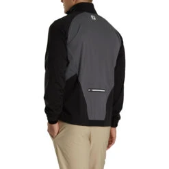 FootJoy HydroKnit Mens Golf Rain Pullover -Golf Sales Store 11979 BLACKCHARCOAL 1 fa00724a c3be 4b96 a3d1 a98f463abc82