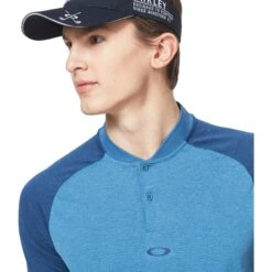 Oakley Icon BI Color Mens Golf Polo -Golf Sales Store 13049 6TRINTRSTLRBL 2