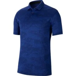 Nike Dri-FIT Vapor Camo Jacquard Mens Golf Polo -Golf Sales Store 13127 492BLUEVOID