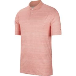 Nike Dri-FIT Vapor Print Mens Golf Polo -Golf Sales Store 13128 606PINKQUARTZ