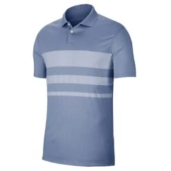 Nike Vapor Stripe Dri Fit Mens Golf Polo -Golf Sales Store 13130 460INDIGOFOG