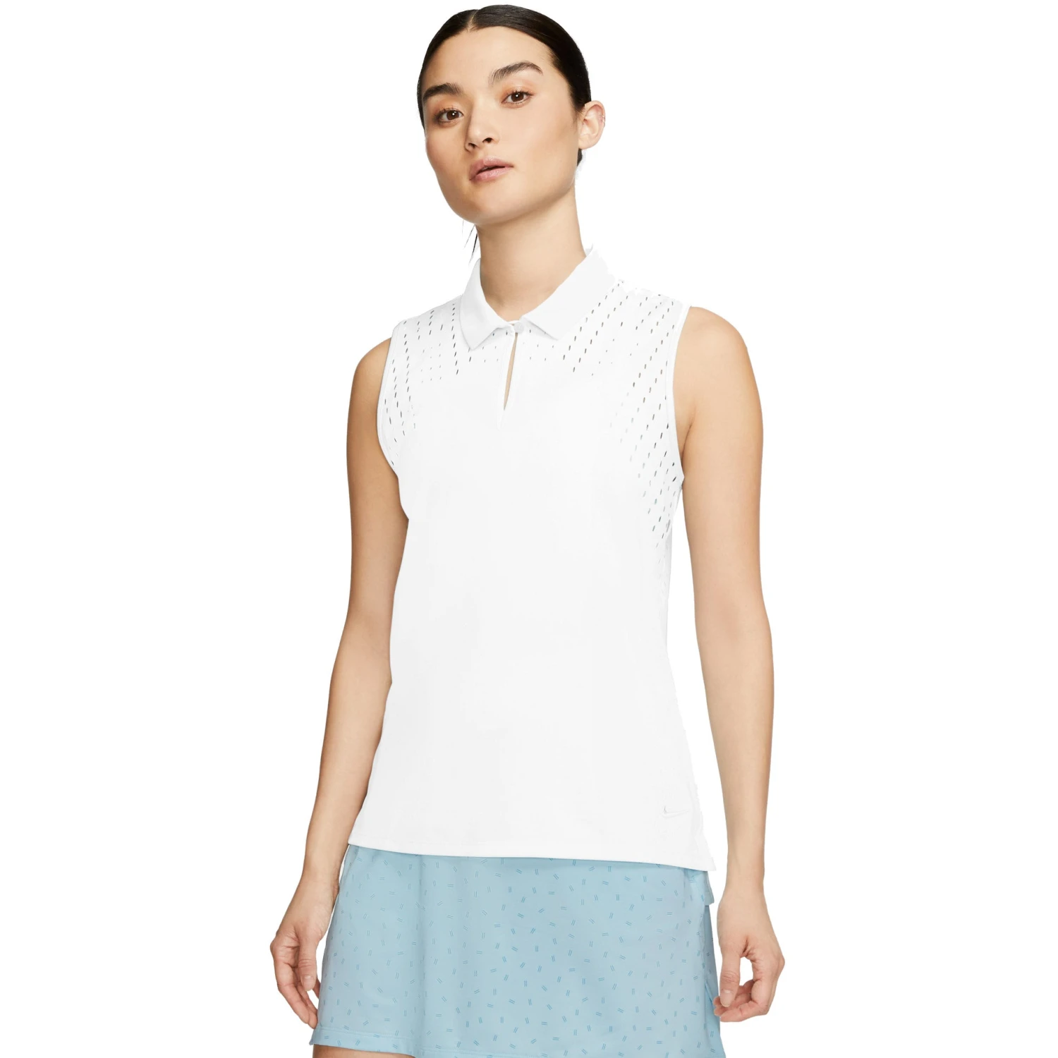 Nike Dri-FIT Ace Womens Sleeveless Golf Polo 3 Nike Dri-FIT Ace Womens Sleeveless Golf Polo