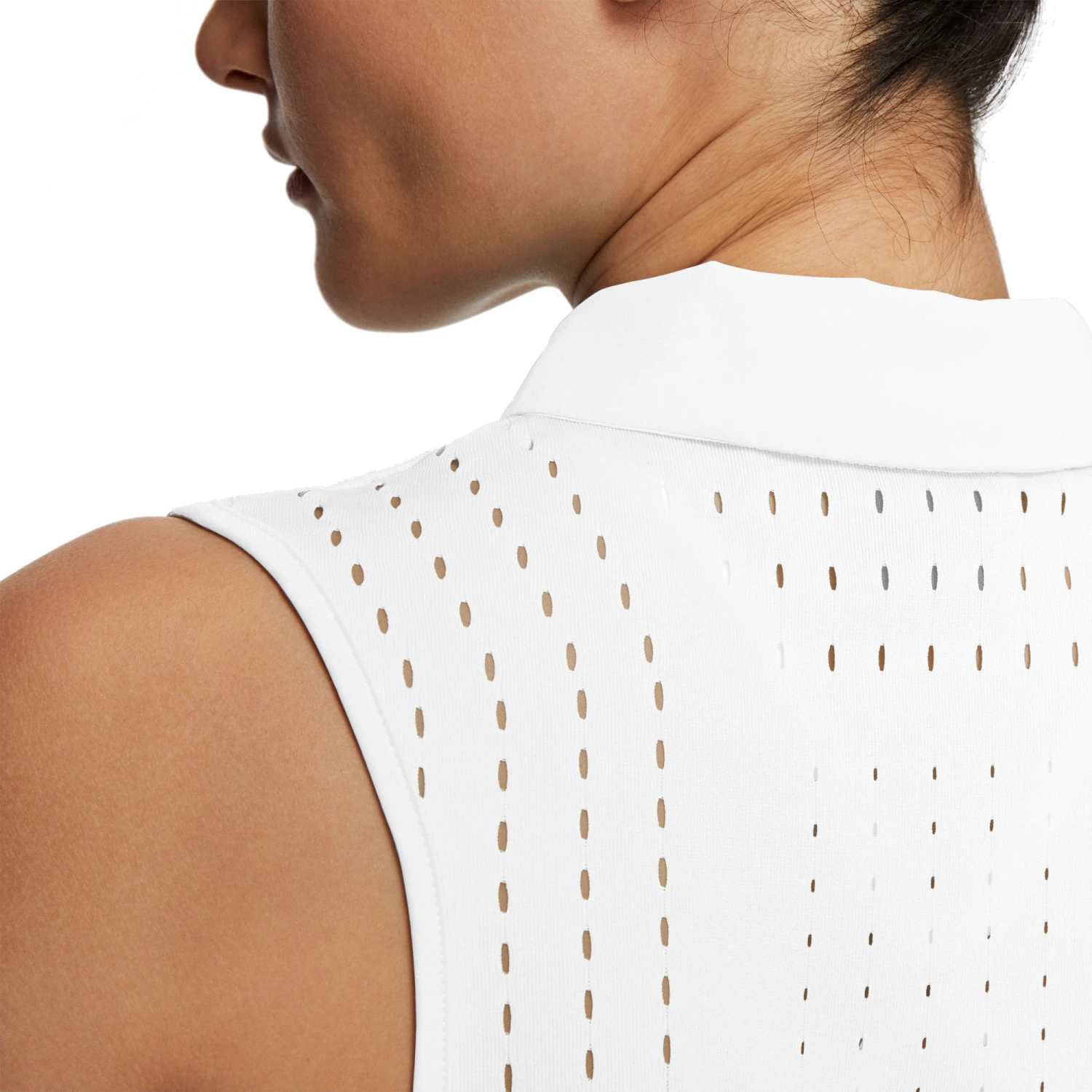 Nike Dri-FIT Ace Womens Sleeveless Golf Polo 6 Nike Dri-FIT Ace Womens Sleeveless Golf Polo - Image 4