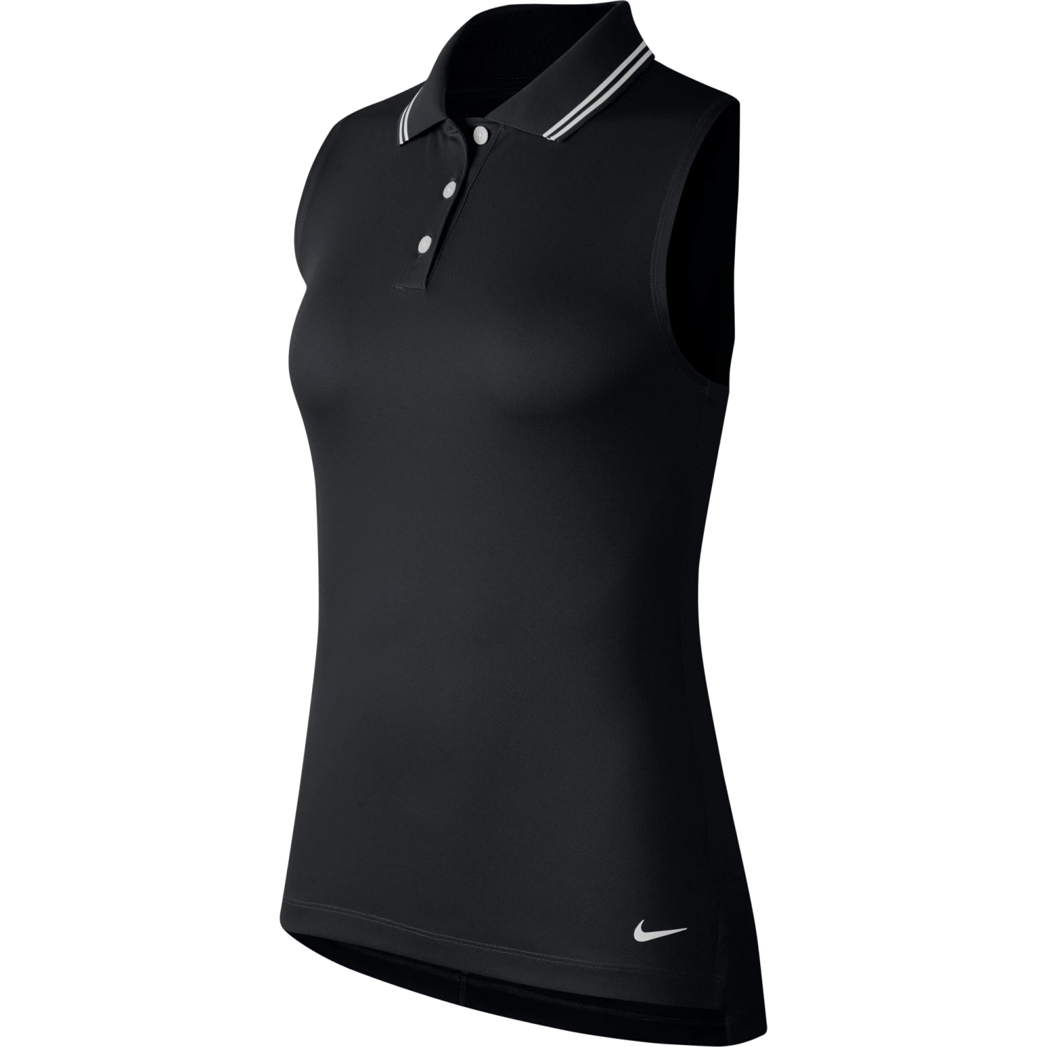 Nike Dri-FIT Victory Solid Womens Sleeveless Golf Polo 5 Nike Dri-FIT Victory Solid Womens Sleeveless Golf Polo - Image 3