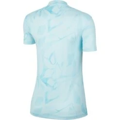 Nike Dri-FIT Victory Print Womens Golf Polo -Golf Sales Store 13306 449TOPAZMIST 1