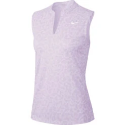 Nike Dri Fit Victory Printed Womens Sleeveless Golf Polo -Golf Sales Store 13307 509BARELYGRAP