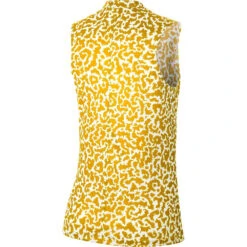 Nike Dri Fit Victory Printed Womens Sleeveless Golf Polo -Golf Sales Store 13307 845LASERORANG 1