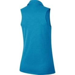 Nike Dri Fit Victory Sleeveless Texture OLC Womens Golf Polo -Golf Sales Store 13308 446LASERBLUE 1