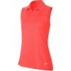Nike Dri Fit Victory Sleeveless Texture OLC Womens Golf Polo -Golf Sales Store 13308 MAGICEMBER814