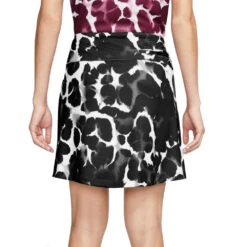 Nike Dri Fit UV Victory Printed 17in Womens Golf Skort -Golf Sales Store 13330 010BLACK 1