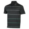 Under Armour Performance Target Stripe Mens Golf Polo -Golf Sales Store 13415 999BLACK