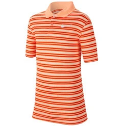 Nike Victory Stripe Boys Golf Polo 7 Nike Victory Stripe Boys Golf Polo -Golf Sales Store 13425 892ORNGPULSE