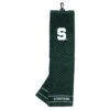 Team Golf Michigan State Embroidered Towel 2 Team Golf Michigan State Embroidered Towel -Golf Sales Store 13439