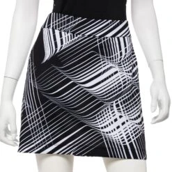 EP NY Work It Spirograph Print Womens Golf Skort
