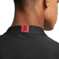 Nike Dri-FIT Tiger Woods Dry Mens Golf Polo -Golf Sales Store 15772 BLACK010 2