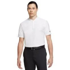 Nike Dri-FIT Tiger Woods Dry Mens Golf Polo -Golf Sales Store 15772 WHITE100