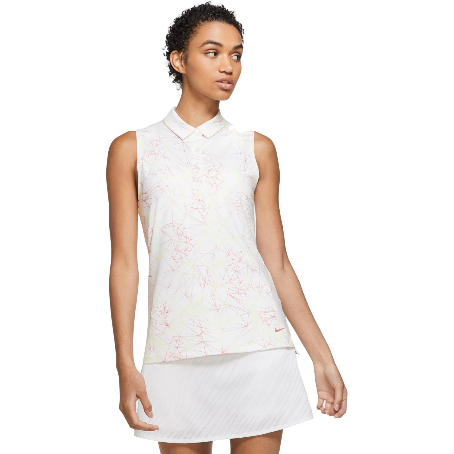 Nike Dri-FIT Fairway Womens Sleeveless Golf Polo 3 Nike Dri-FIT Fairway Womens Sleeveless Golf Polo