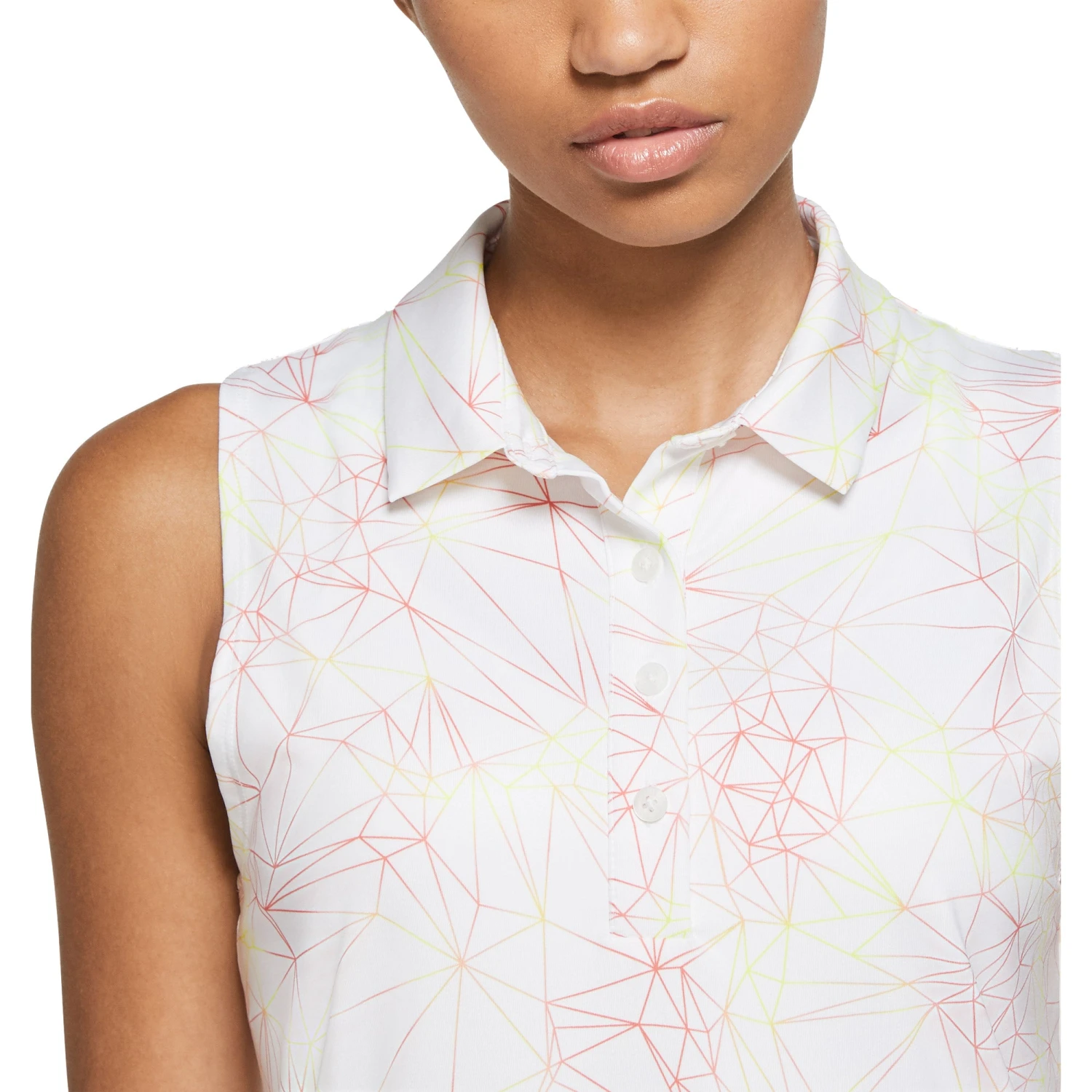 Nike Dri-FIT Fairway Womens Sleeveless Golf Polo 4 Nike Dri-FIT Fairway Womens Sleeveless Golf Polo - Image 2