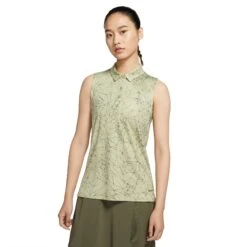 Nike Dri-FIT Fairway Womens Sleeveless Golf Polo 9 Nike Dri-FIT Fairway Womens Sleeveless Golf Polo -Golf Sales Store 15785 MEDOLIVE222