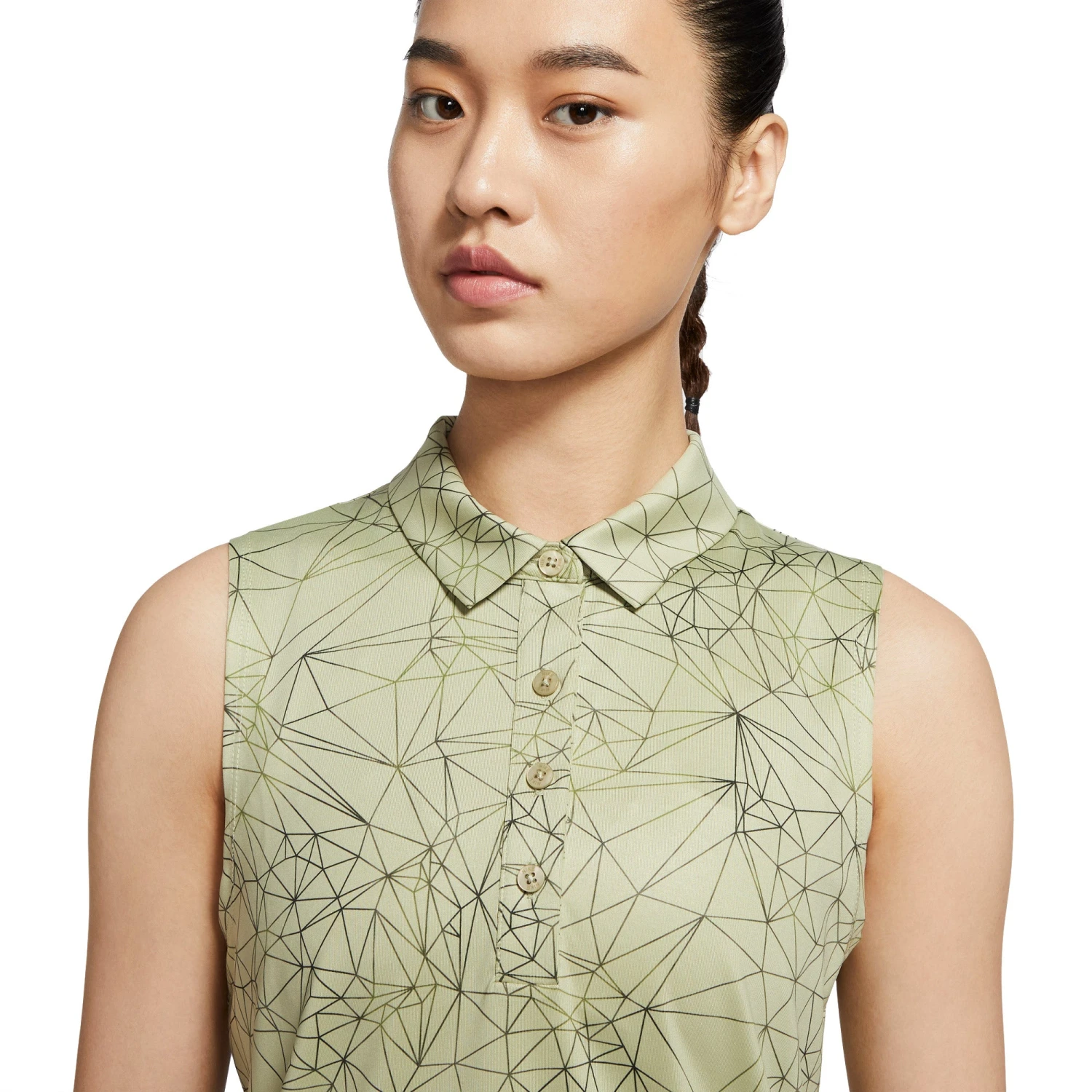 Nike Dri-FIT Fairway Womens Sleeveless Golf Polo 6 Nike Dri-FIT Fairway Womens Sleeveless Golf Polo - Image 4