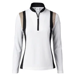 Daily Sports Wilona Black Womens Golf 1/2 Zip