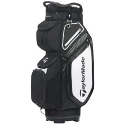 TaylorMade Cart 8.0 Golf Cart Bag 12 TaylorMade Cart 8.0 Golf Cart Bag -Golf Sales Store 16328 BLACKWHTCHARC