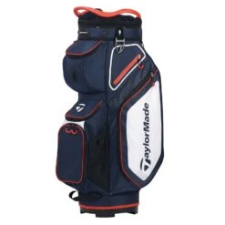 TaylorMade Cart 8.0 Golf Cart Bag 14 TaylorMade Cart 8.0 Golf Cart Bag -Golf Sales Store 16328 NAVYWHITERED
