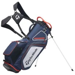 TaylorMade 8.0 Golf Stand Bag 9 TaylorMade 8.0 Golf Stand Bag -Golf Sales Store 16329 NAVYREDWHITE