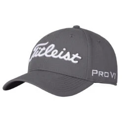 Titleist Tour Elite Legacy Mens Golf Hat -Golf Sales Store 16346 GREYWHITE