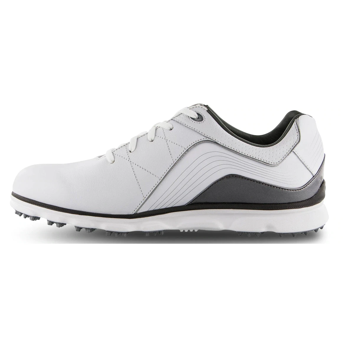 FootJoy Pro Spikeless White-Grey Mens Golf Shoes - Cosmetic Blem 3 FootJoy Pro Spikeless White-Grey Mens Golf Shoes - Cosmetic Blem - Image 2