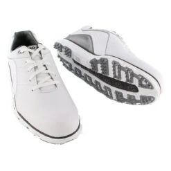 FootJoy Pro Spikeless White-Grey Mens Golf Shoes - Cosmetic Blem 7 FootJoy Pro Spikeless White-Grey Mens Golf Shoes - Cosmetic Blem -Golf Sales Store 16428 WHITEGREY 2