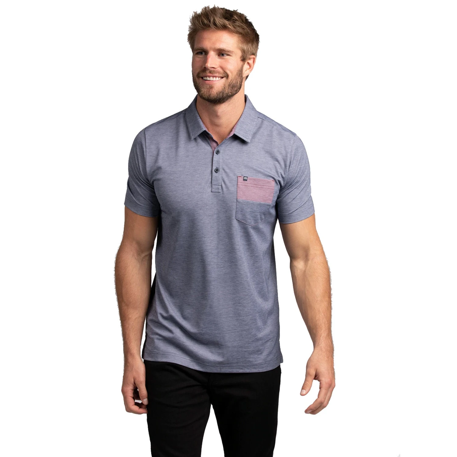TravisMathew Harbour Island Mens Golf Polo 3 TravisMathew Harbour Island Mens Golf Polo