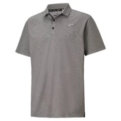PUMA Golf Puma Tech Pique Moving Day Mens Golf Polo -Golf Sales Store 18043 PUMABLACK