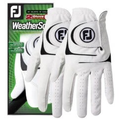 FootJoy Weathersof White 2 Pack Mens Left Hand Golf Glove -Golf Sales Store 18079 LEFTCADET e91a719e 90e6 4013 b5e9 03cd54190971