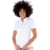NVO Nila White Womens Golf Polo -Golf Sales Store 18446 WHITE100