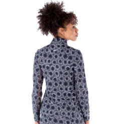 NVO Lotus Mock Navy Womens Golf 1/2 Zip -Golf Sales Store 18453 NAVY400 1 a7736c6c 5a25 4cfd b151 51d3960f5419