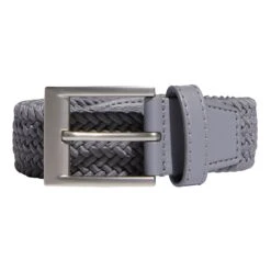 Adidas Golf Adidas Braided Stretch Grey Mens Golf Belt