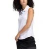 Adidas Golf Adidas Ultimate365 White Womens Golf Polo -Golf Sales Store 18733 WHITE