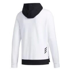 Adidas Golf Adidas Adicross White Mens Golf Hoodie -Golf Sales Store 18754 WHITE 3