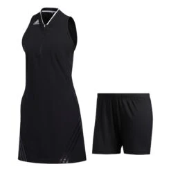 Adidas Golf Adidas 3-Stripes Sports Womens Golf Dress -Golf Sales Store 18769 BLACK 3 1161fb84 32f0 4272 8be2 22c464699a9c