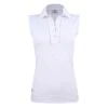 Daily Sports Elvira Womens Sleeveless Golf Polo -Golf Sales Store 19460 WHITE100