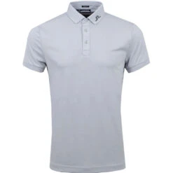 J.Lindeberg J. Lindeberg KV Amer Fit Mens Golf Polo -Golf Sales Store 19475 STONEGREYMELA