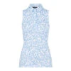 J.Lindeberg J. Lindeberg Dena Printed Womens Sleeveless Golf Polo 2021 -Golf Sales Store 19689 ANIMALBLUEWHT 55d3b635 2b9a 4412 b2cb 38c13f78a0de